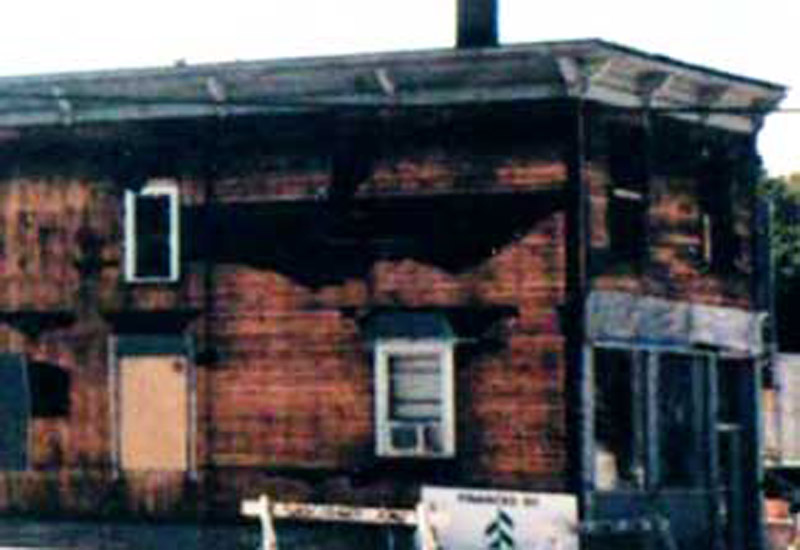 Burned Building